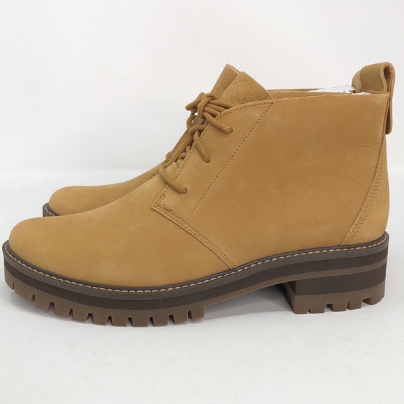 Timberland Women’s Courmayeur Valley Chukka Wheat Nubuck Boots - Size 10 - Picture 7 of 15